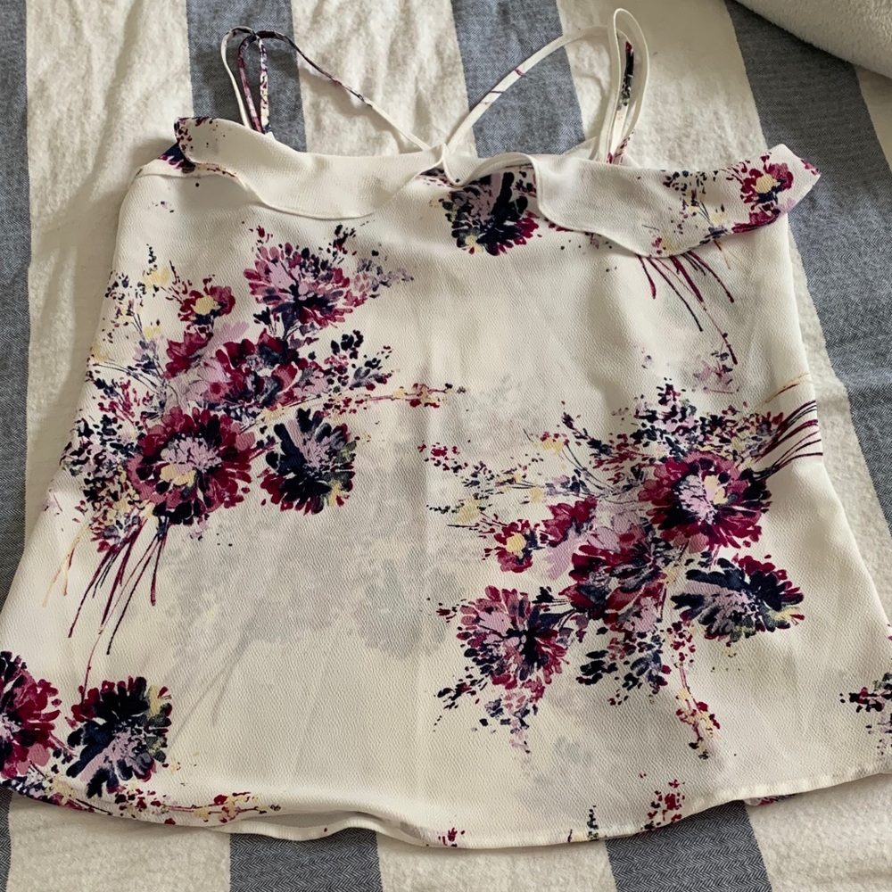 Floral Print Women's Top